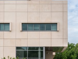 Building details of Chesapeake Public Safety Operations Building