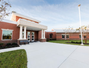 Exterior of Beulah Elementary School