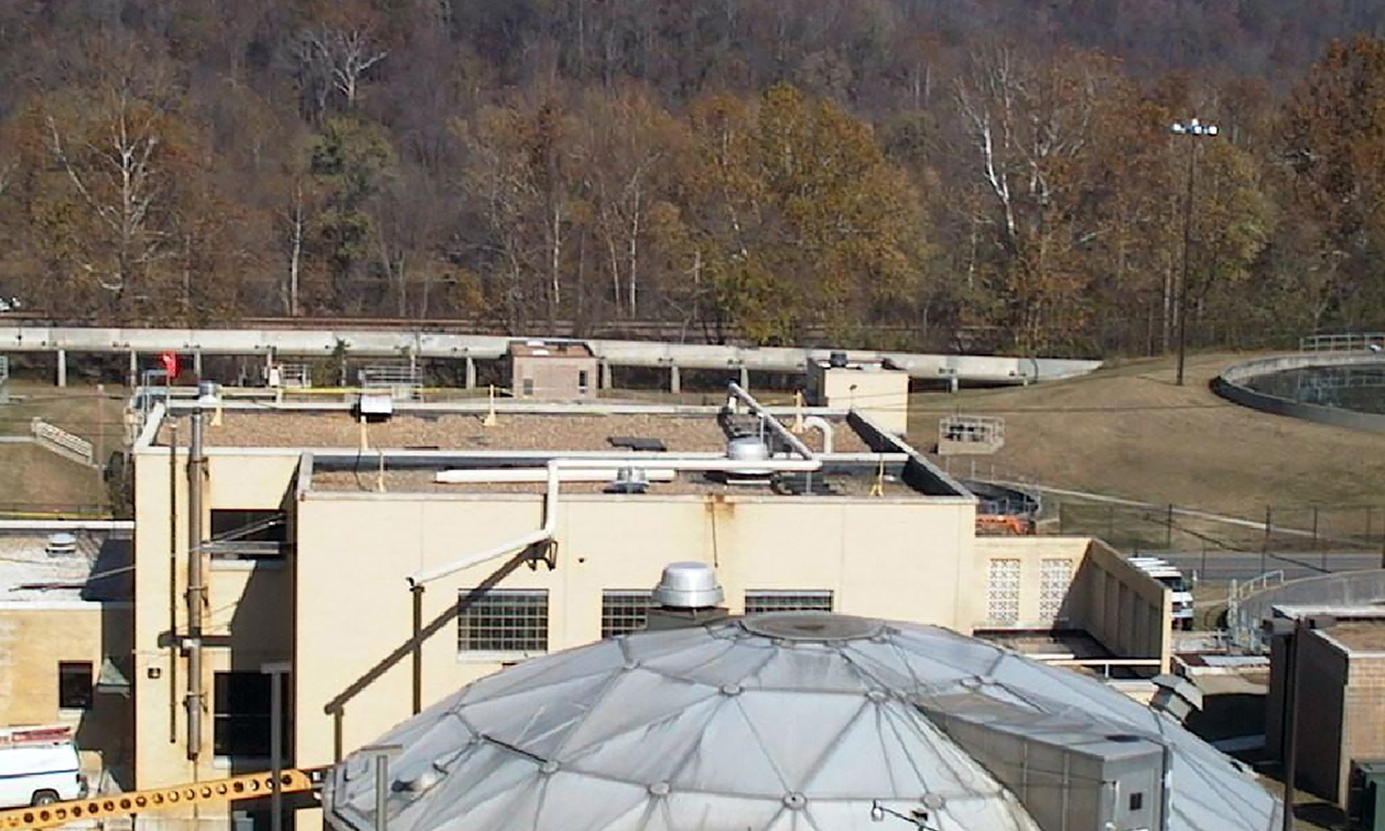 Wastewater treatment plant in Lynchburg
