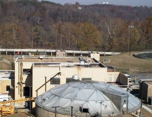 Wastewater treatment plant in Lynchburg