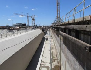 Downtown Midtown Tunnel construction