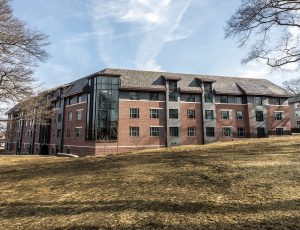 Exterior of Duke's Trinity House Residence Hall