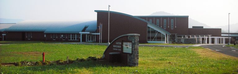 Exterior of Eastern Montgomery Elementary School