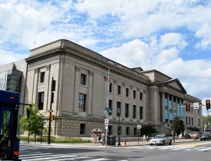 Exterior of Franklin Institute