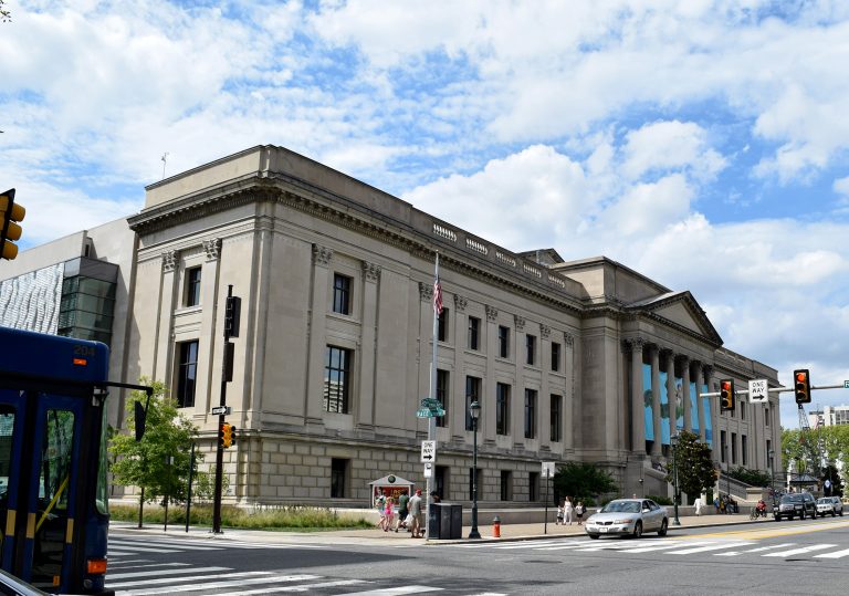 Exterior of Franklin Institute