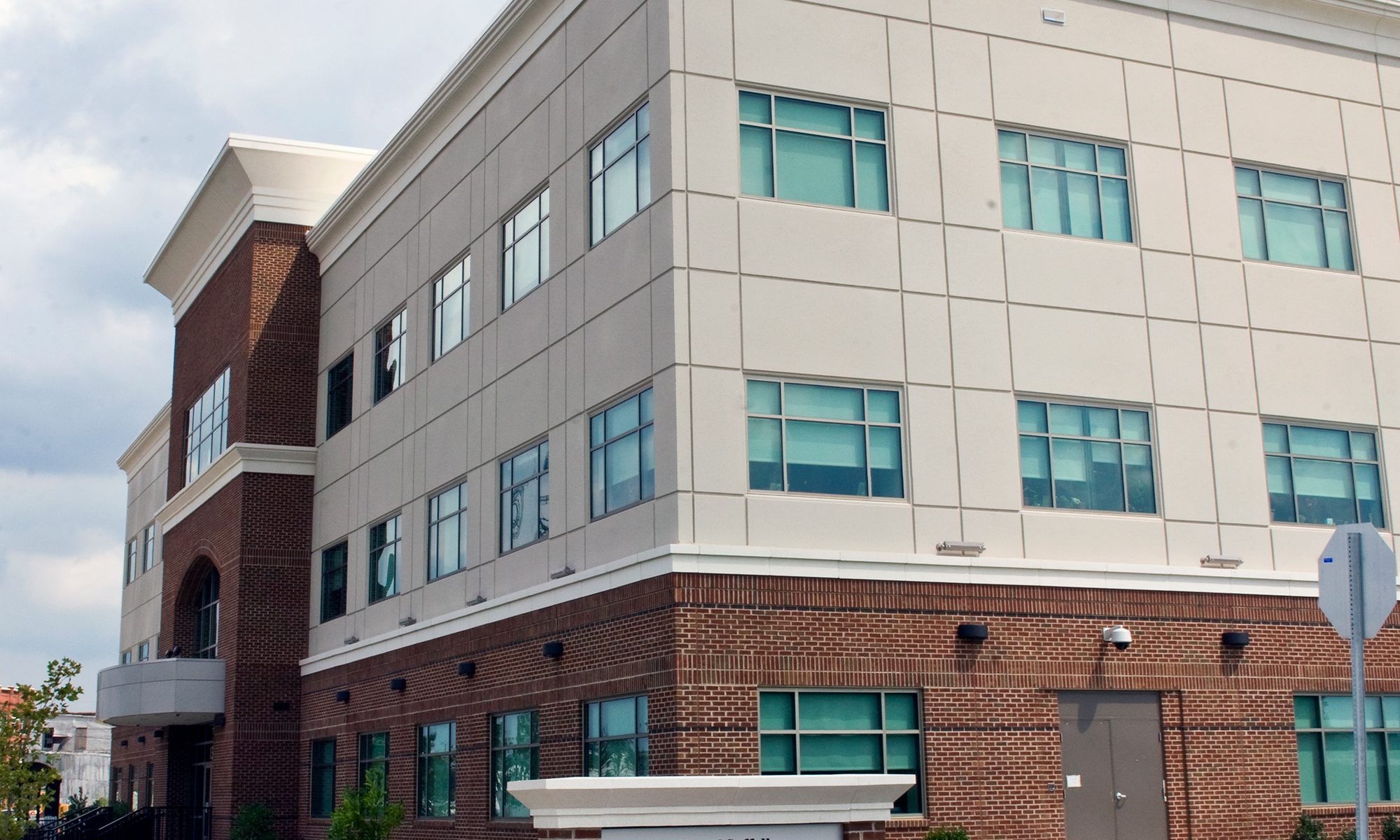 Exterior of City of Suffolk Health and Human Services Building