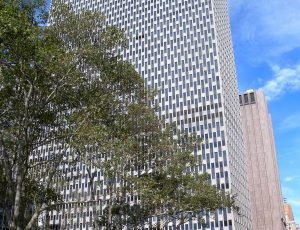 Exterior of Jacob K. Javits Federal Building