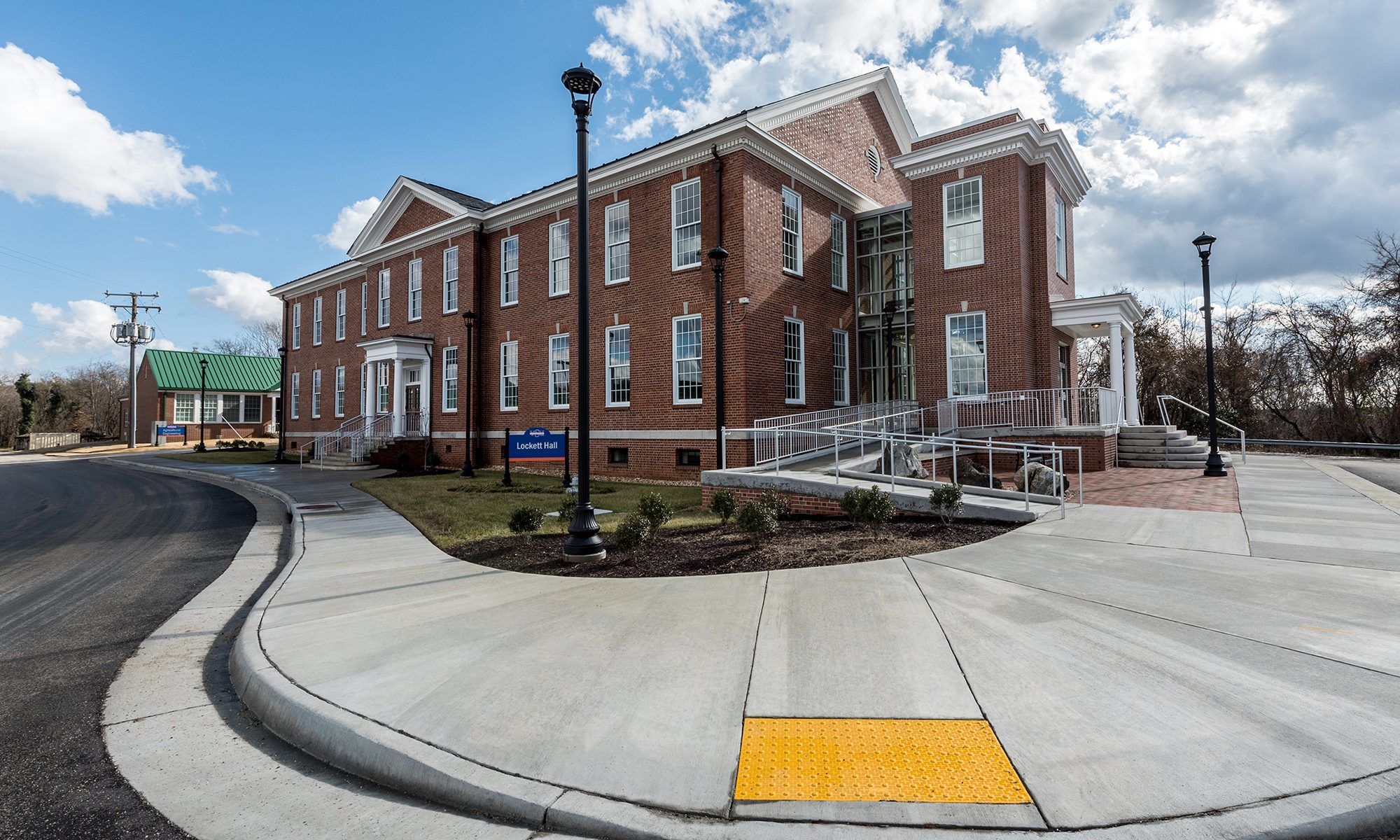 Exterior of Lockett Hall