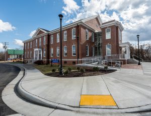 Exterior of Lockett Hall