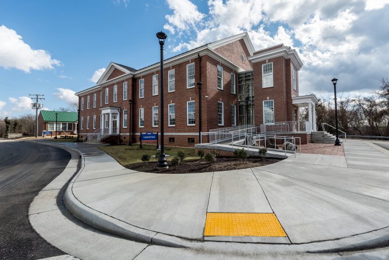 Exterior of Lockett Hall