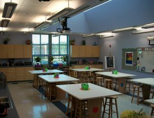 Classroom at James J. Blayton Elementary School