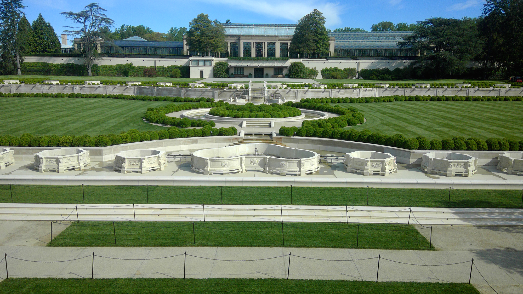 Longwood Gardens Main Fountain Garden Mbp