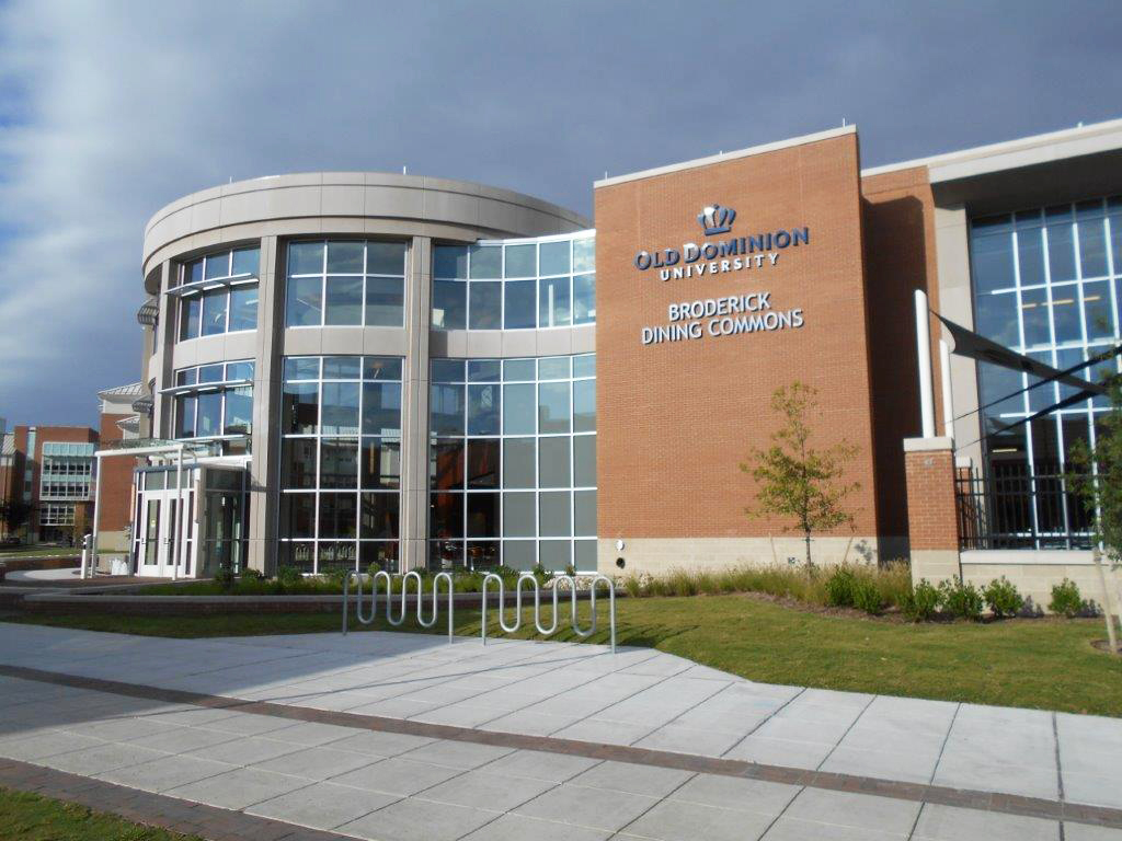 Exterior of ODU Dining Hall