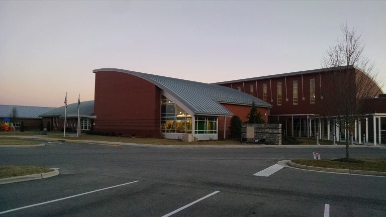 Exterior of Prices Fork Elementary School