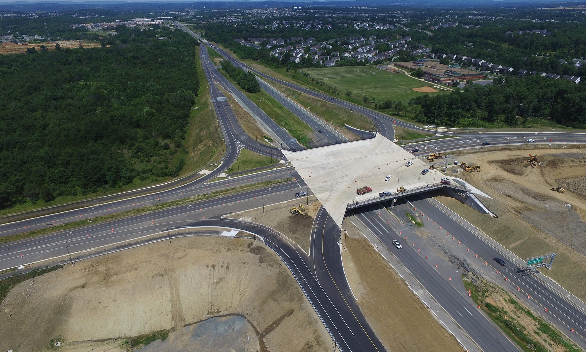 Route 7/659 interchange in Loudoun County