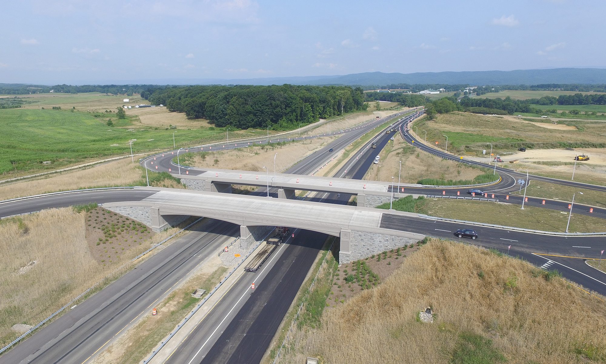 Southgate interchange on Route 460