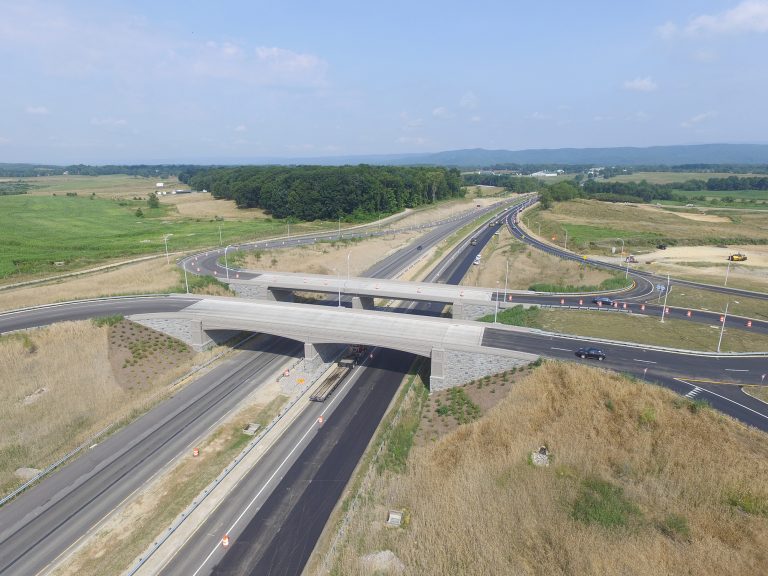 Southgate interchange on Route 460