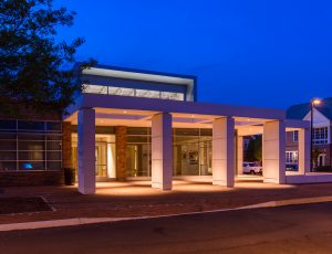 Exterior of Stryker Center