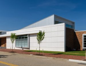 Street view of Stryker Center