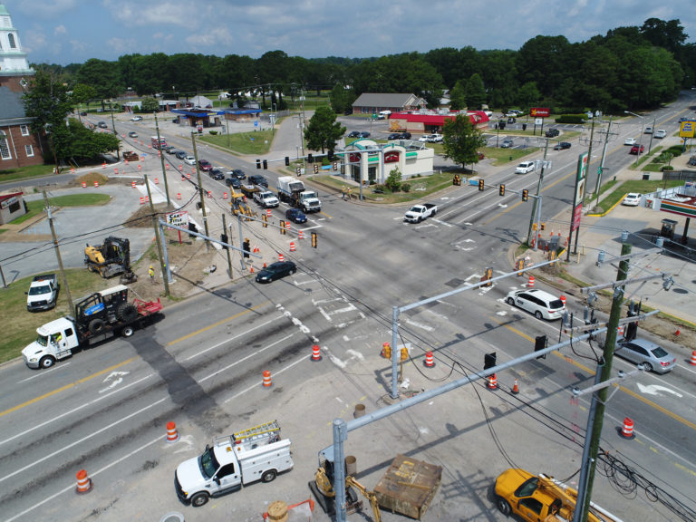 Todds Lane and Big Bethel Road Intersection