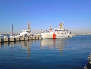 Pier 4 at US Cost Guard Training Center