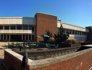 Exterior of UVA Gilmer Hall Chemistry Building