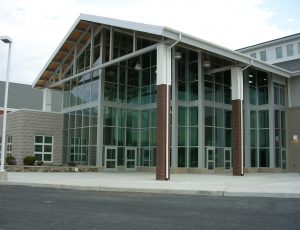 Exterior of Wellsboro Area High School