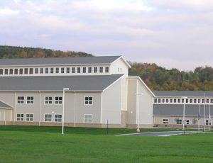 Exterior of Wellsboro Area High School