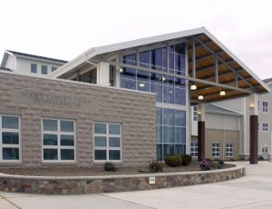 Exterior of Wellsboro Area High School