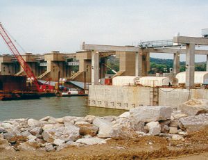 Construction of Belleville Power Plant