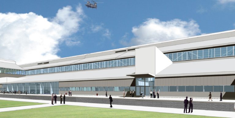 Boeing South Campus Renovation Rendering