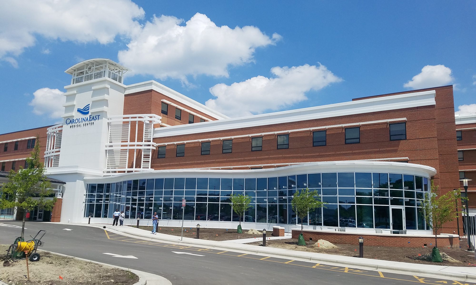 Exterior of Carolina East Medical Center