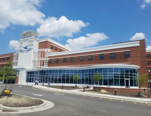 Exterior of Carolina East Medical Center