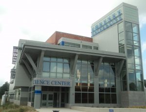 Exterior of Cheyney Carver Science Building