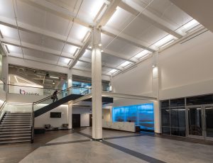 Interior of Chesterfield building at Duke