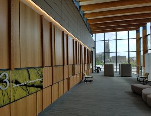 Interior of Health and Wellness Center at Duke University