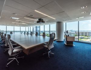 Conference room inside Eastern Virginia Medical School