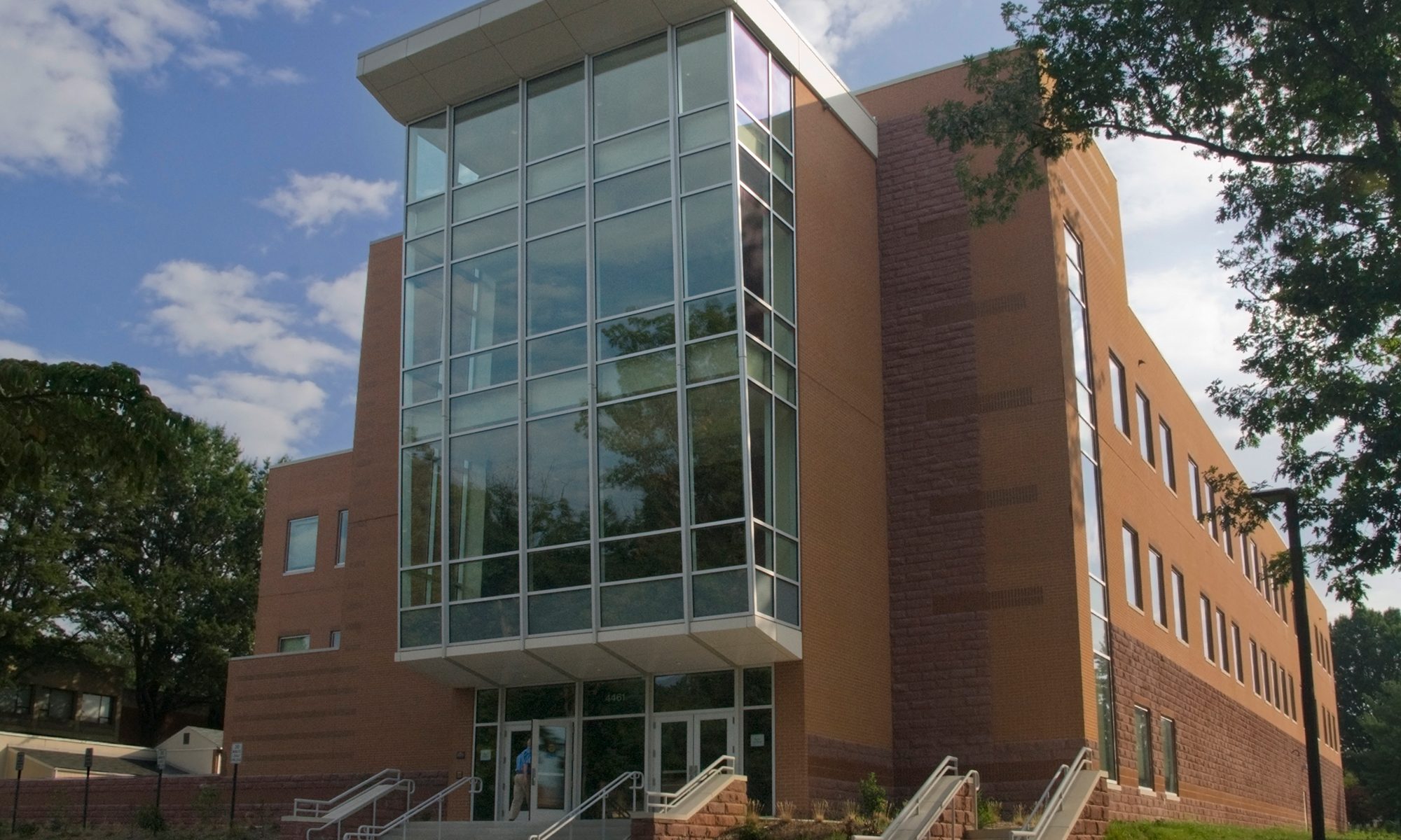 Exterior of Data Center at George Mason University