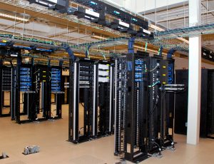 Interior of Aquia Data Center at GMU