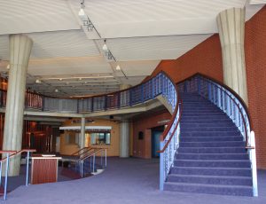 Interior of Hylton Performing Arts Center