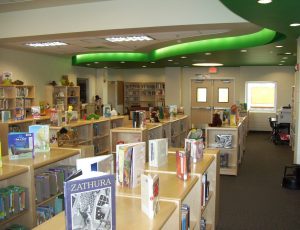 Library at Garrett Park Elementary School