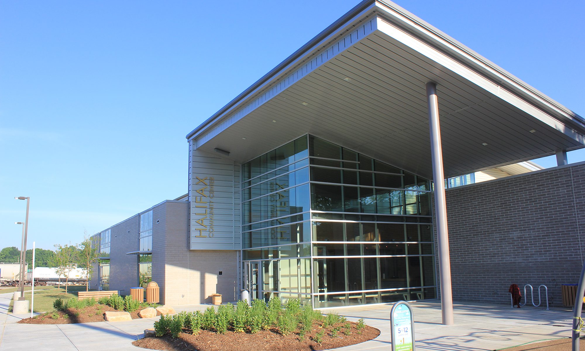 Exterior of Halifax Park and Community Center