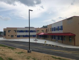 Exterior of Johnson Elementary School