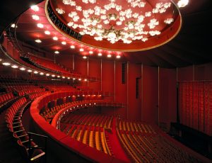 Interior of John F. Kennedy Center for the Performing Arts