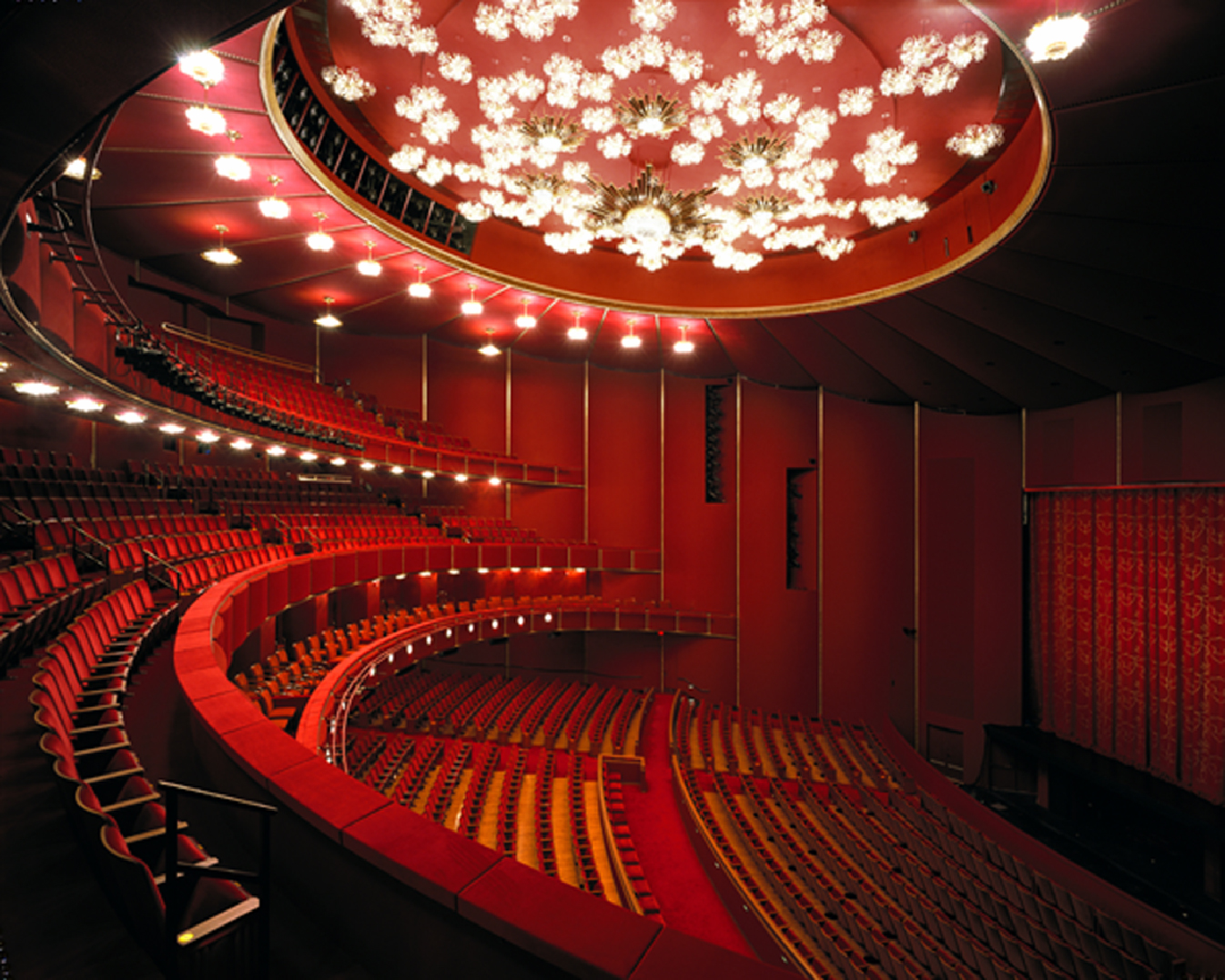Interior of John F. Kennedy Center for the Performing Arts