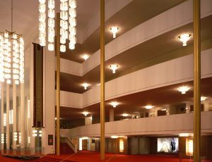 Interior of John F. Kennedy Center for the Performing Arts