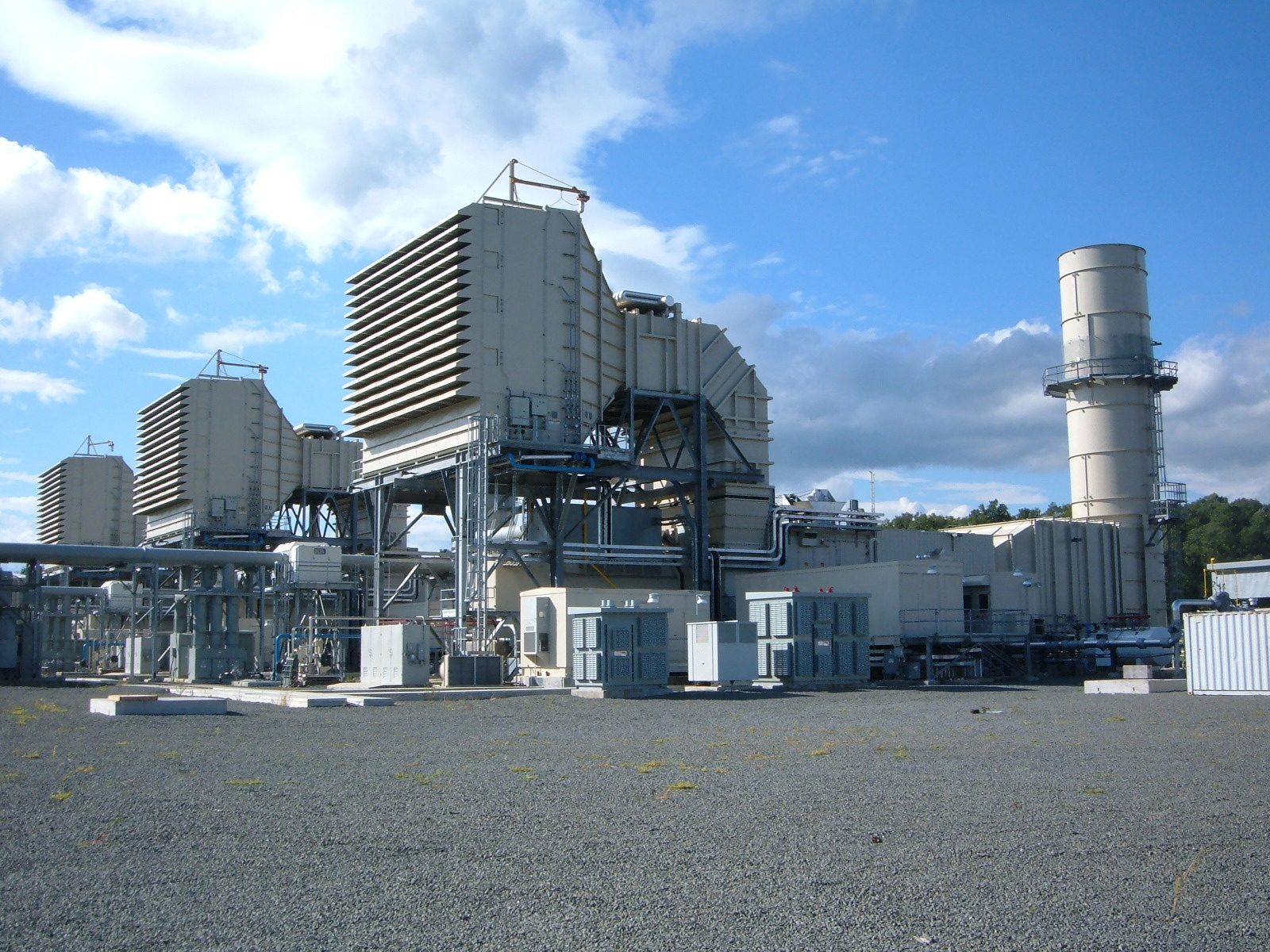 Exterior of Marsh Run Electric Generation Plant