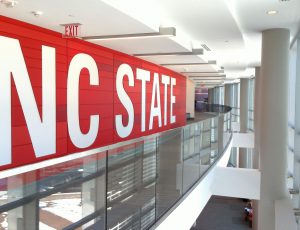 NC State sign