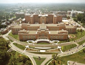 Aerial view of National Institutes of Health