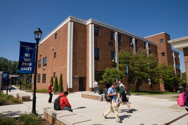 Exterior of Hazelton Kostos Building Pennsylvania State University